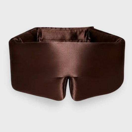Hyggelig | Silke Sovemaske med Total Black-Out Design | Justerbar Strop for Optimal Komfort 0