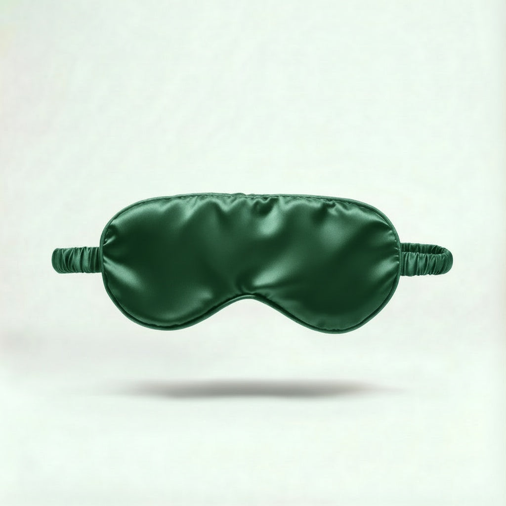 Luksus Sovemaske Silke | Allergivenlig Design med 6A Grade Fibre | Optimal Komfort for Bedre Søvn 0