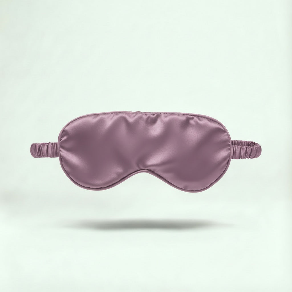 Luksus Sovemaske | Silke Sovemaske i Mulberry med Åndbar Design | Optimal Komfort for Uforstyrret Søvn 0