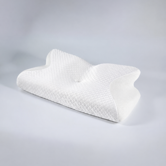 hovedpude i memory foam | butterfly design