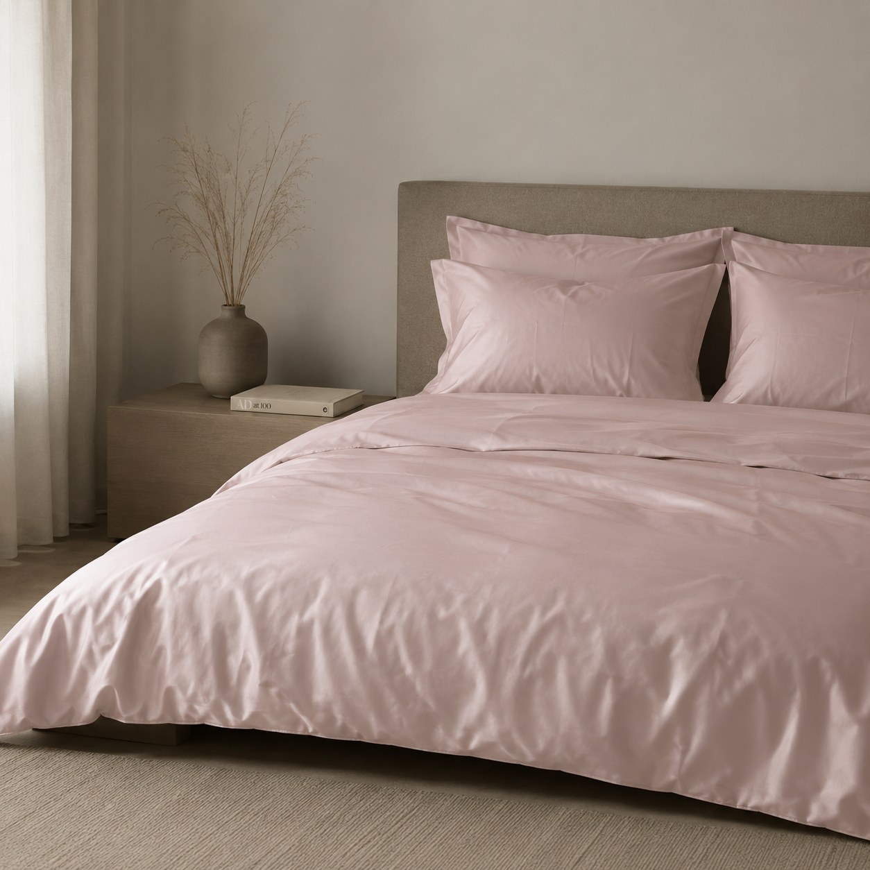 Bambus Sengetøj | Nude blush